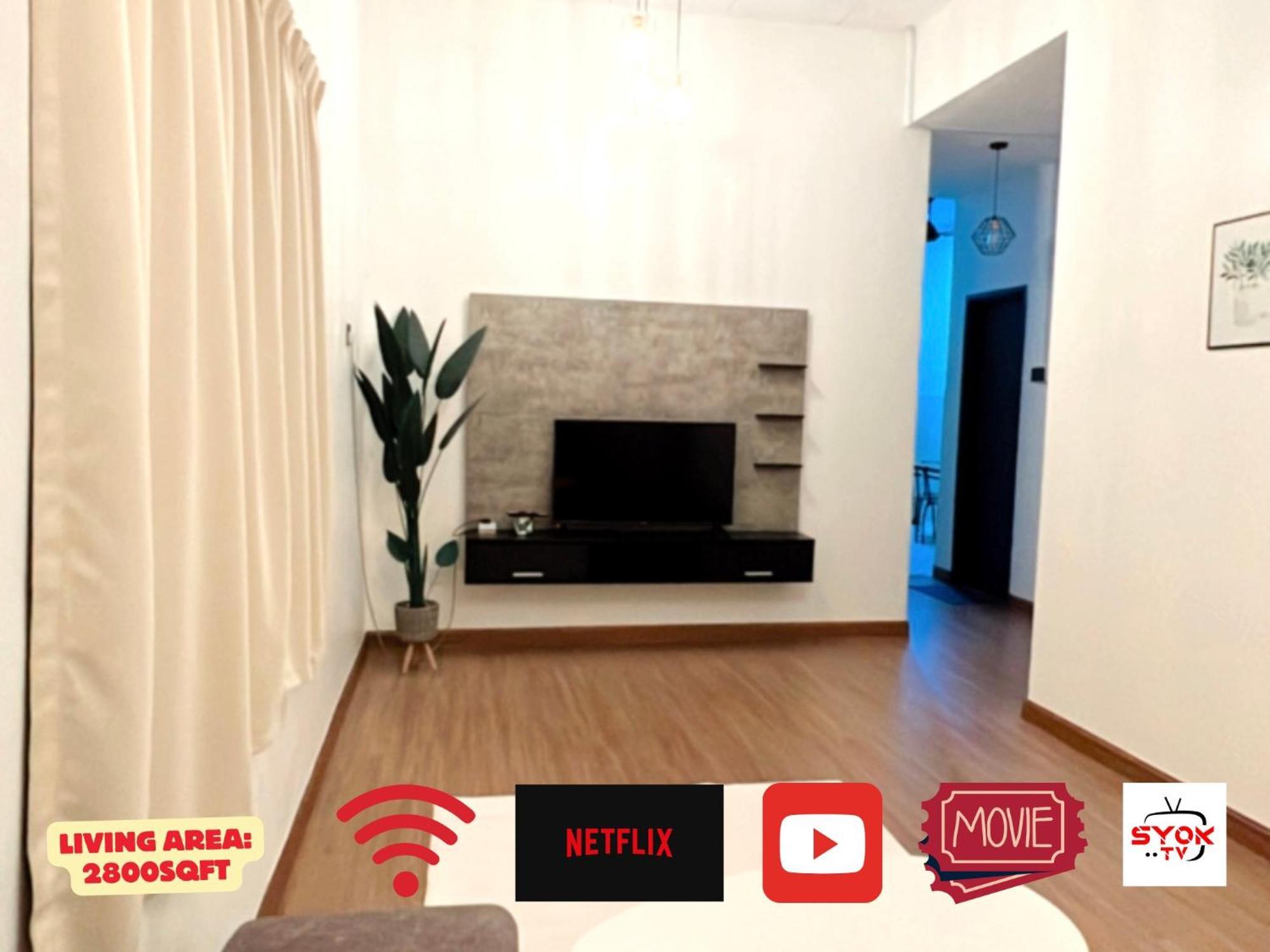 Quayside Cove Homestay - Corner House, Shah Alam Rimbayu Netflix Syok Tv Bbq Екстер'єр фото